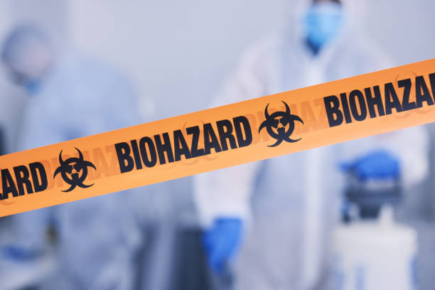 Professional Infectious Disease Decontamination technician working in Monponsett, MA